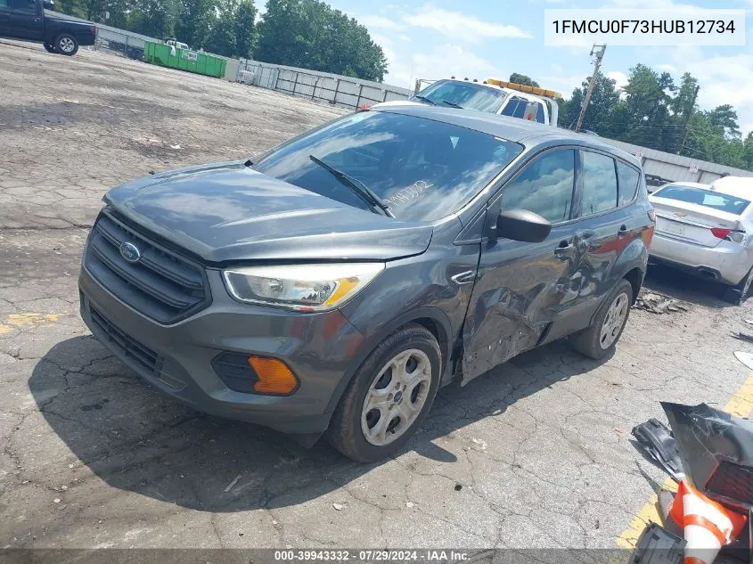 1FMCU0F73HUB12734 2017 Ford Escape S