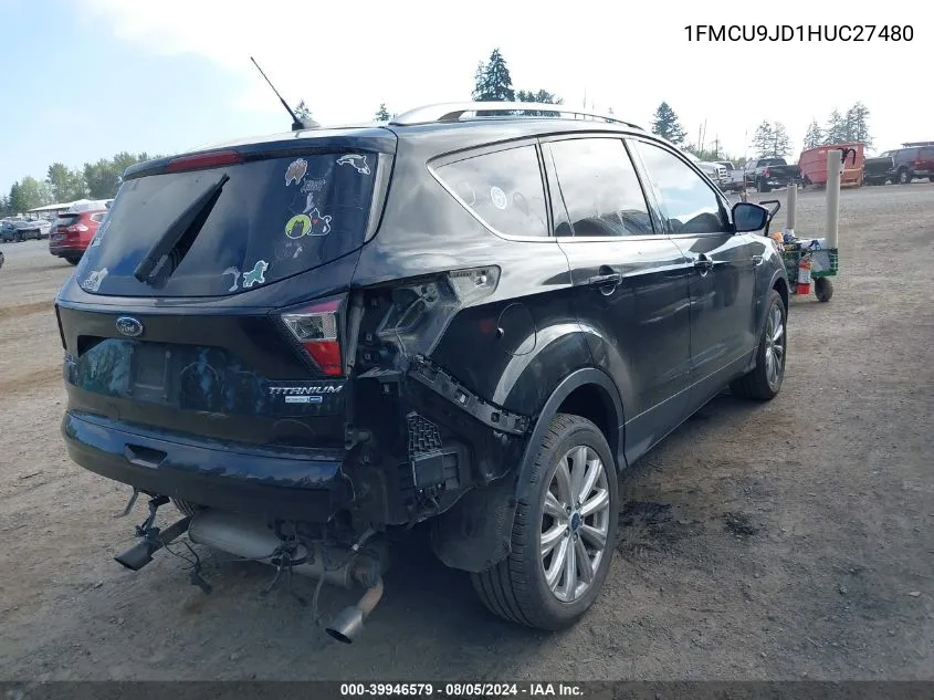 1FMCU9JD1HUC27480 2017 Ford Escape Titanium