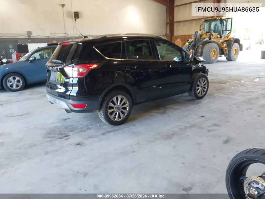 1FMCU9J95HUA86635 2017 Ford Escape Titanium