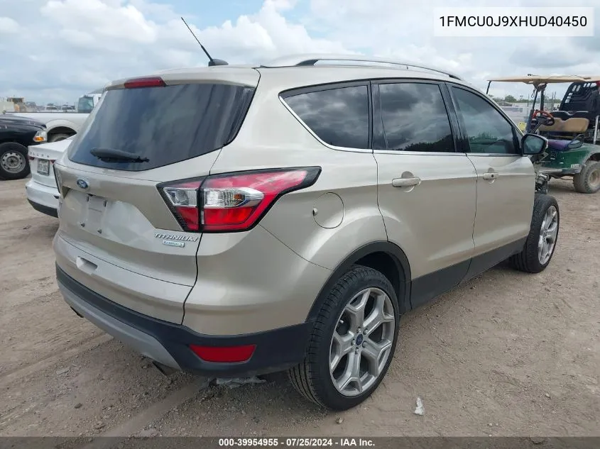 1FMCU0J9XHUD40450 2017 Ford Escape Titanium