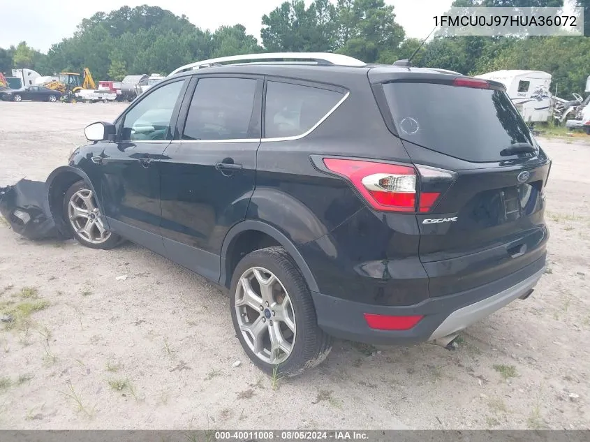 1FMCU0J97HUA36072 2017 Ford Escape Titanium