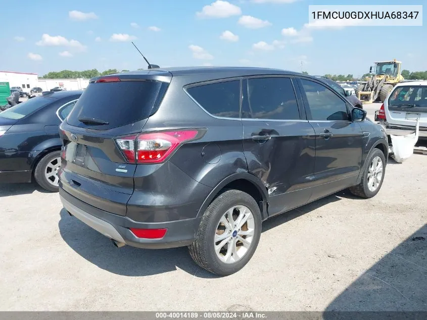 1FMCU0GDXHUA68347 2017 Ford Escape Se