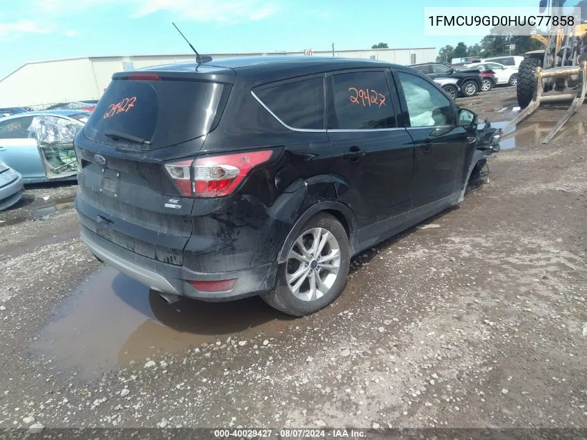 1FMCU9GD0HUC77858 2017 Ford Escape Se