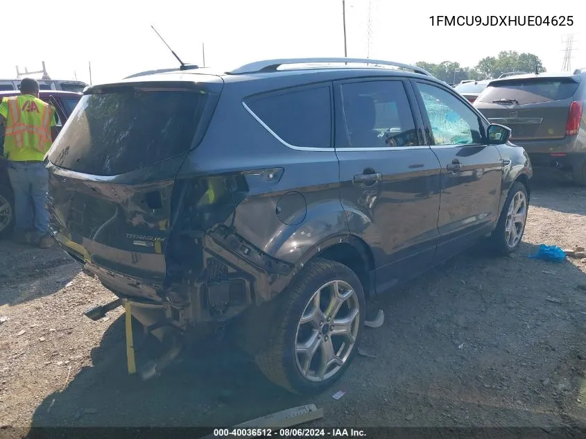 1FMCU9JDXHUE04625 2017 Ford Escape Titanium