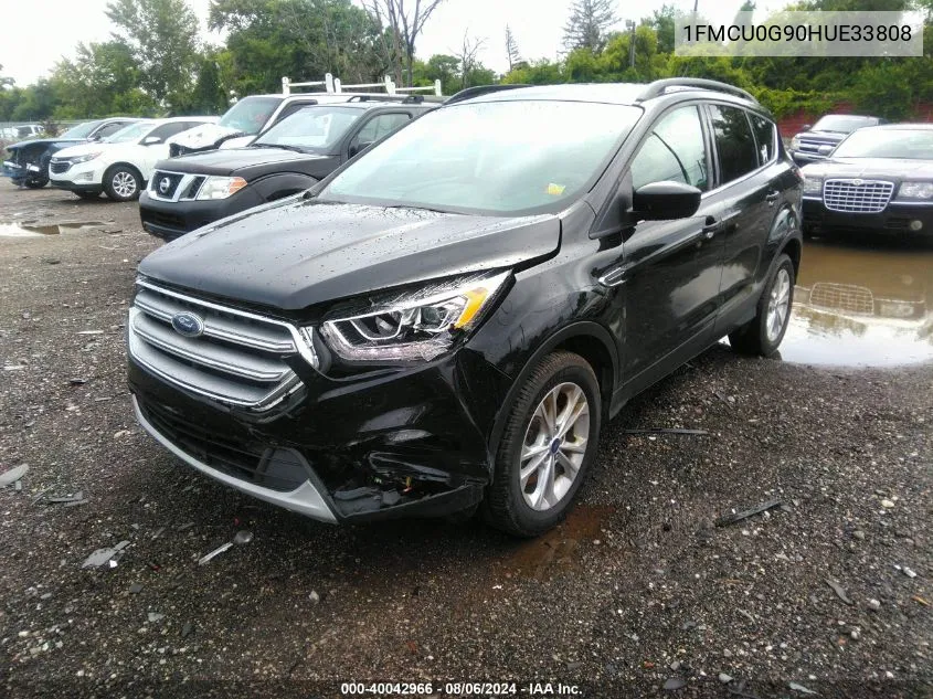 2017 Ford Escape Se VIN: 1FMCU0G90HUE33808 Lot: 40042966