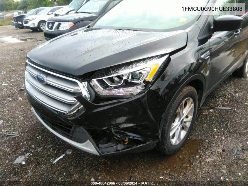 2017 Ford Escape Se VIN: 1FMCU0G90HUE33808 Lot: 40042966