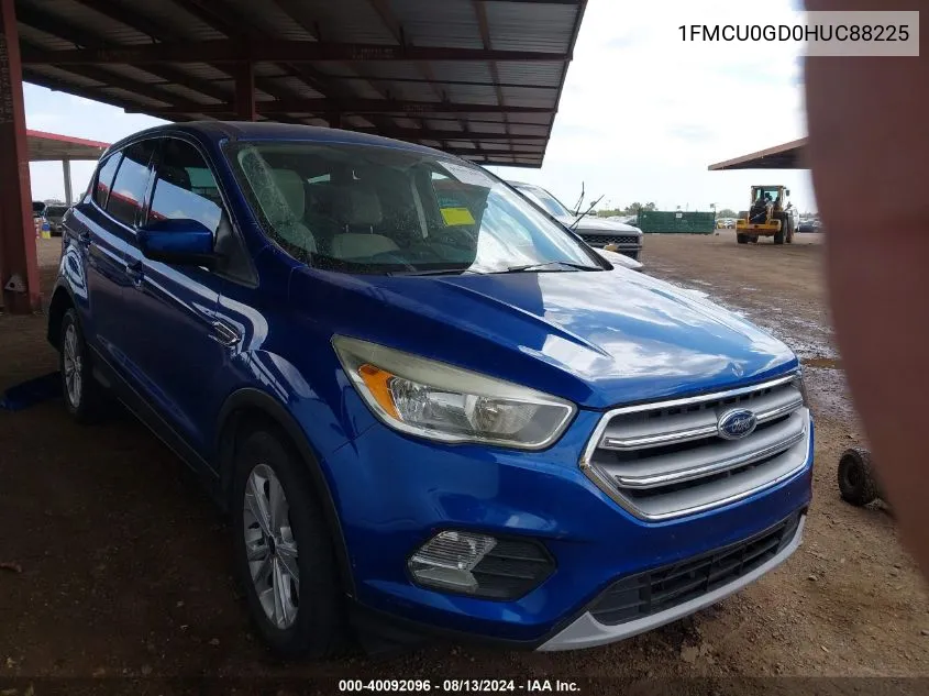 2017 Ford Escape Se VIN: 1FMCU0GD0HUC88225 Lot: 40092096