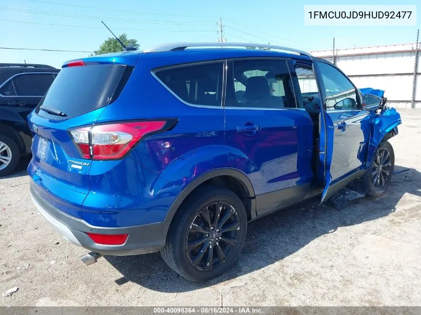 1FMCU0JD9HUD92477 2017 Ford Escape Titanium