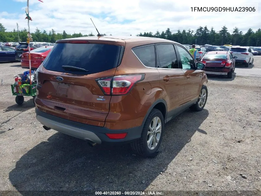 1FMCU9GD9HUA23906 2017 Ford Escape Se