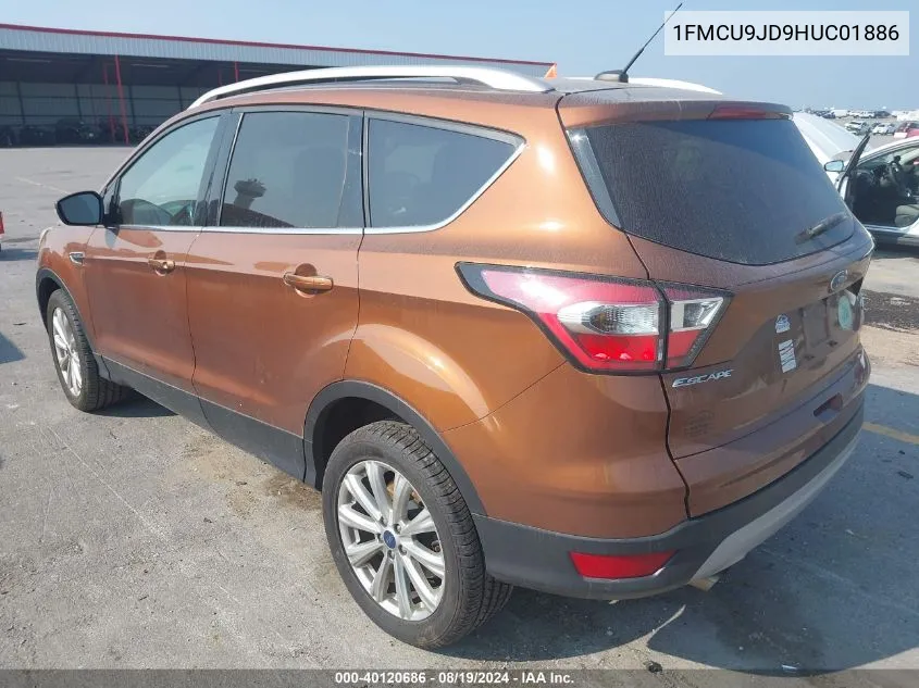 1FMCU9JD9HUC01886 2017 Ford Escape Titanium