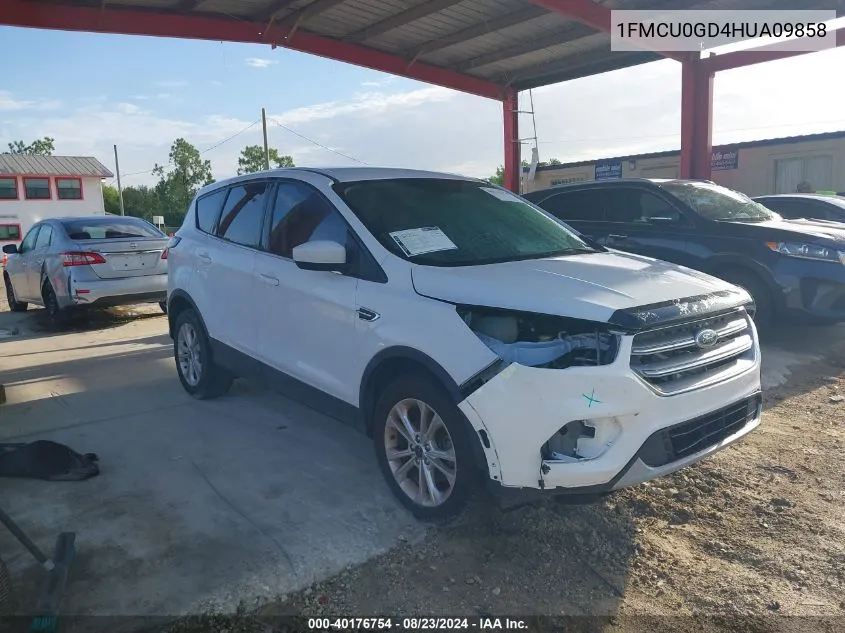 1FMCU0GD4HUA09858 2017 Ford Escape Se