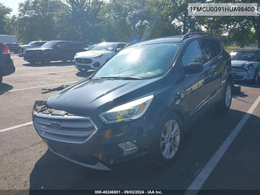 1FMCU0G91HUA98400 2017 Ford Escape Se