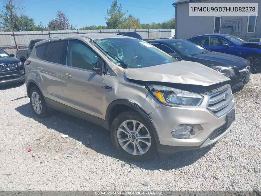 1FMCU9GD7HUD82378 2017 Ford Escape Se