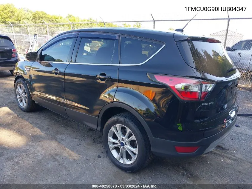 2017 Ford Escape Se VIN: 1FMCU0G90HUB04347 Lot: 40258670