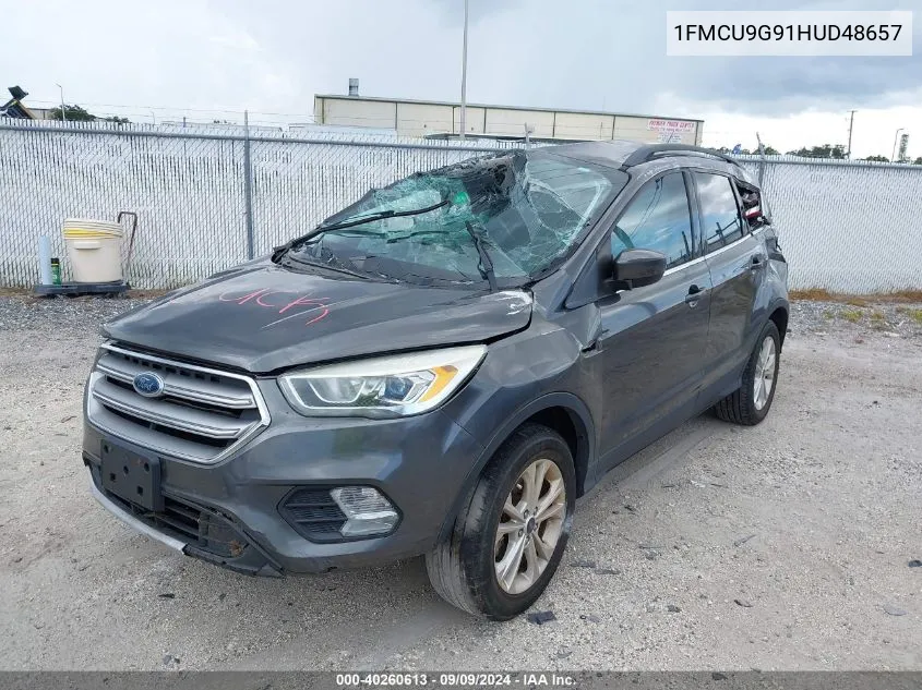 1FMCU9G91HUD48657 2017 Ford Escape Se