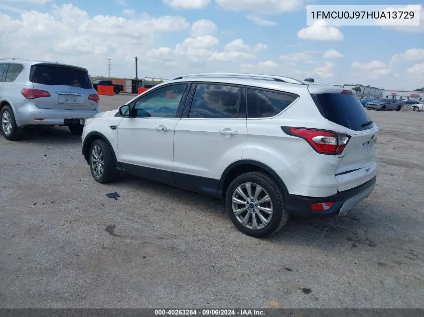 1FMCU0J97HUA13729 2017 Ford Escape Titanium