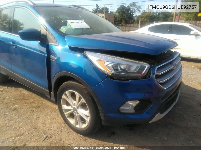 1FMCU9GD6HUE92757 2017 Ford Escape Se