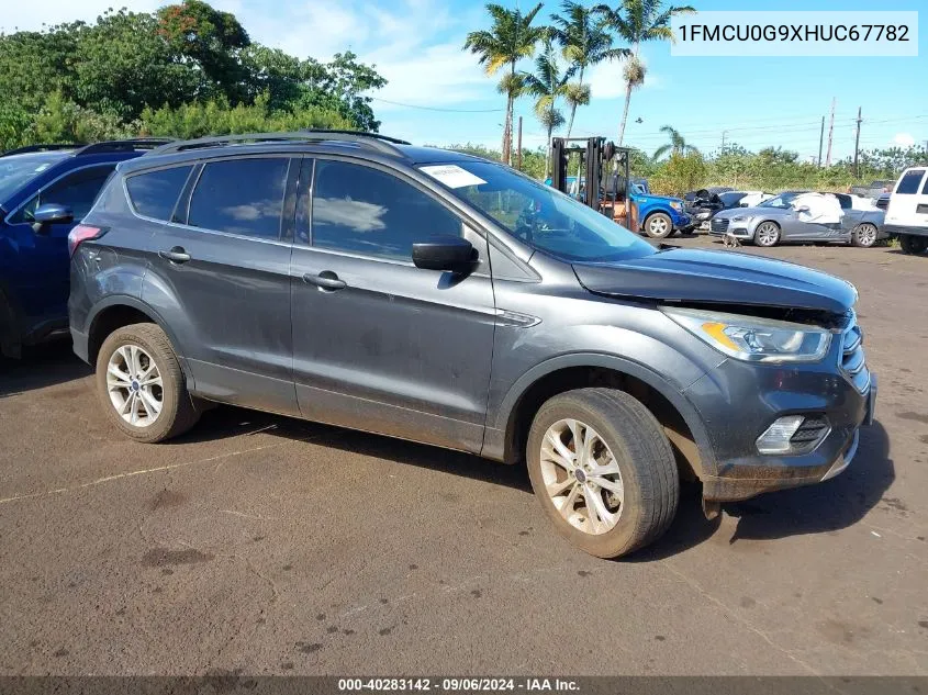 2017 Ford Escape Se VIN: 1FMCU0G9XHUC67782 Lot: 40283142