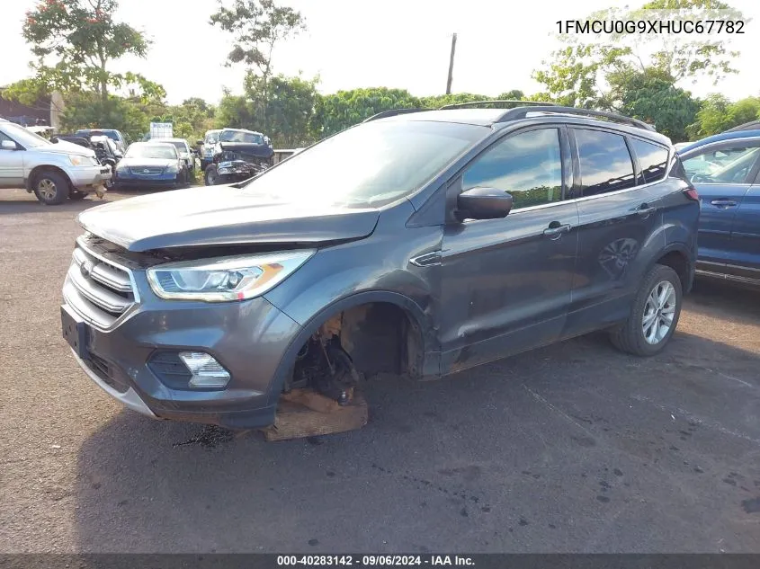 1FMCU0G9XHUC67782 2017 Ford Escape Se