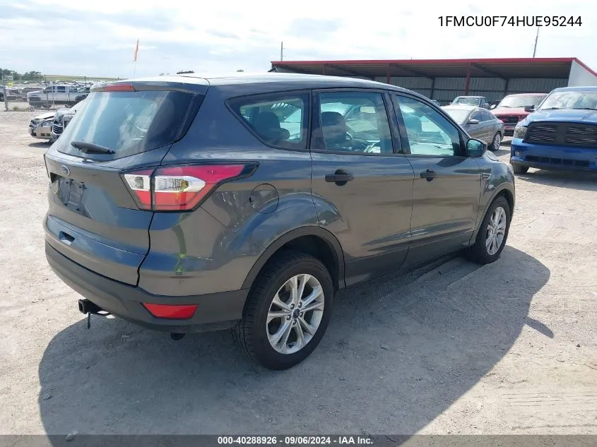 1FMCU0F74HUE95244 2017 Ford Escape S