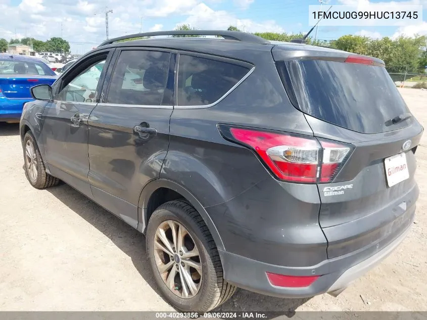 2017 Ford Escape Se VIN: 1FMCU0G99HUC13745 Lot: 40293856