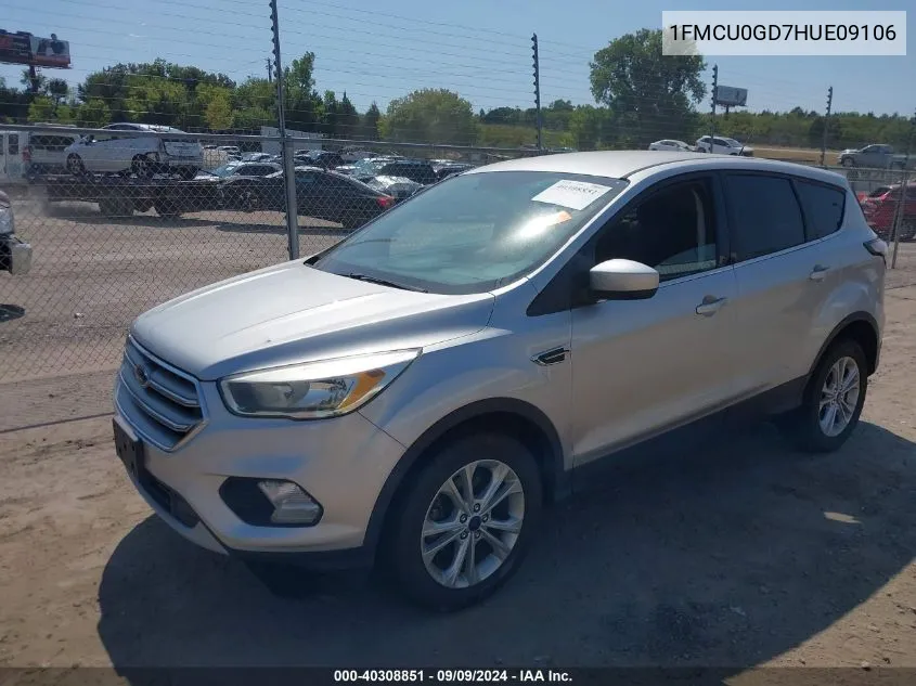 1FMCU0GD7HUE09106 2017 Ford Escape Se