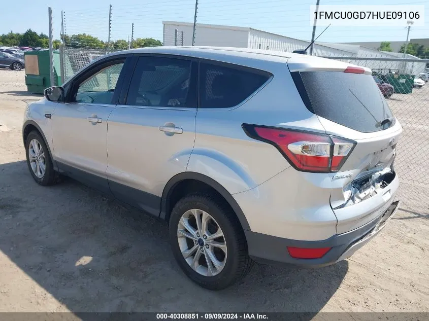 1FMCU0GD7HUE09106 2017 Ford Escape Se