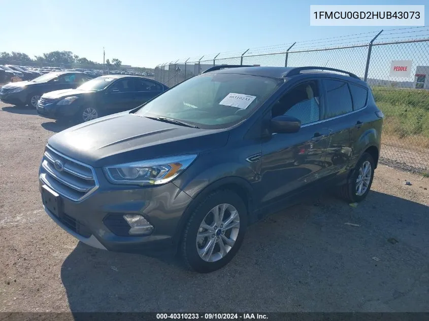 1FMCU0GD2HUB43073 2017 Ford Escape Se