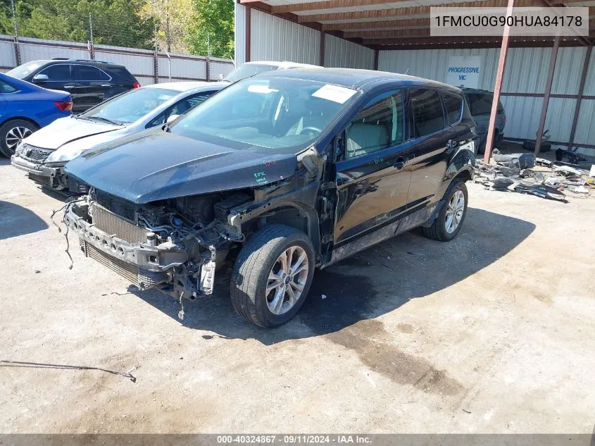 2017 Ford Escape Se VIN: 1FMCU0G90HUA84178 Lot: 40324867