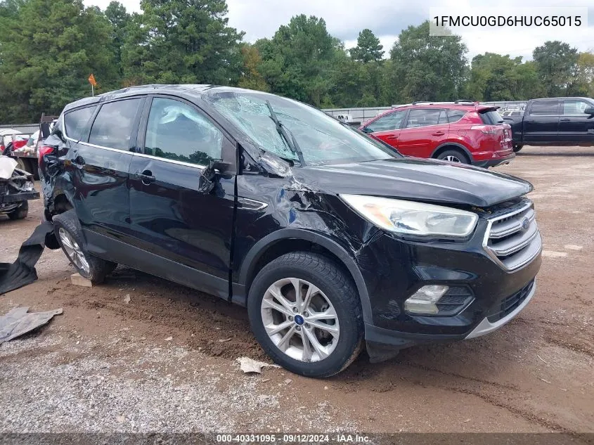 2017 Ford Escape Se VIN: 1FMCU0GD6HUC65015 Lot: 40331095