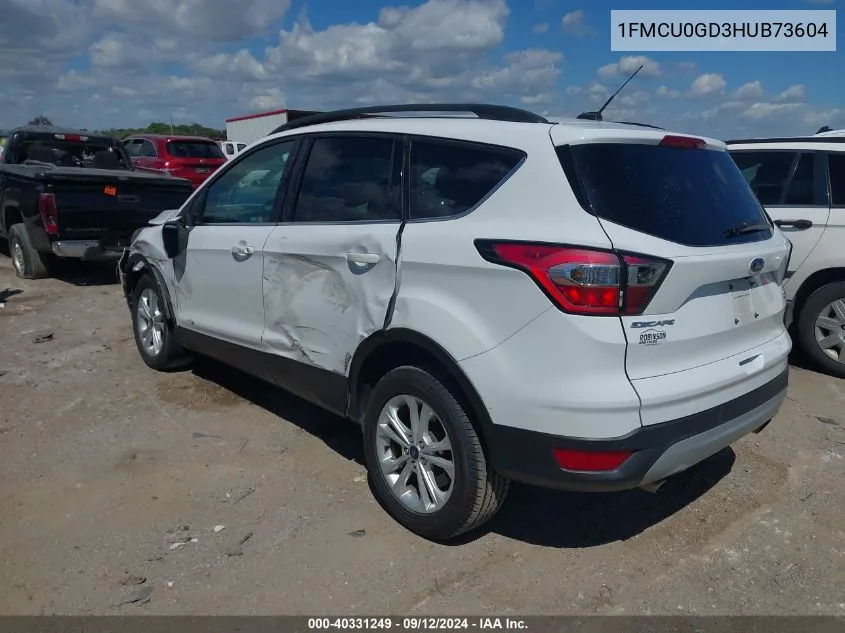 1FMCU0GD3HUB73604 2017 Ford Escape Se