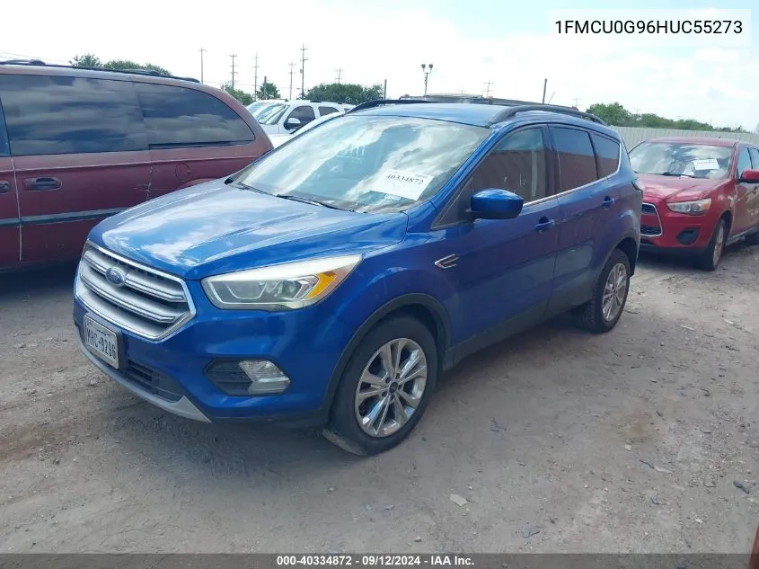 2017 Ford Escape Se VIN: 1FMCU0G96HUC55273 Lot: 40334872