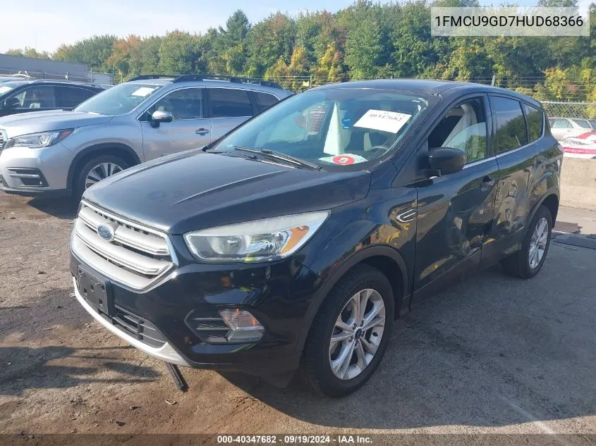 2017 Ford Escape Se VIN: 1FMCU9GD7HUD68366 Lot: 40347682