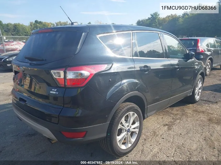 2017 Ford Escape Se VIN: 1FMCU9GD7HUD68366 Lot: 40347682