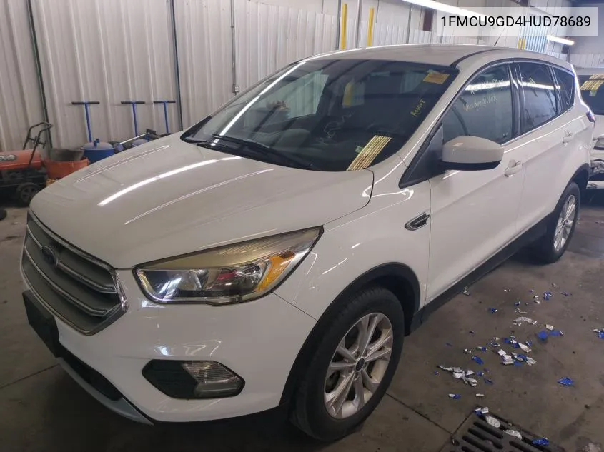 1FMCU9GD4HUD78689 2017 Ford Escape Se