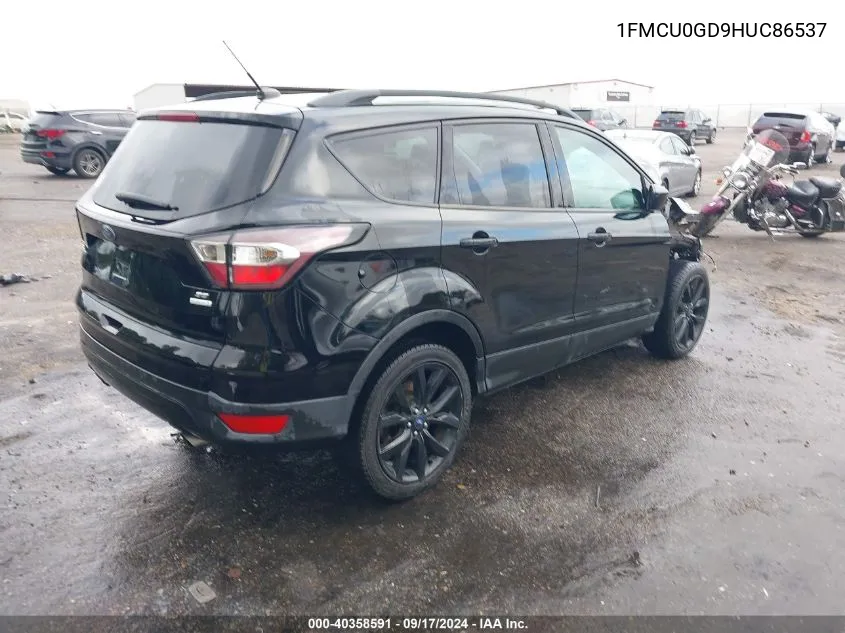 1FMCU0GD9HUC86537 2017 Ford Escape Se