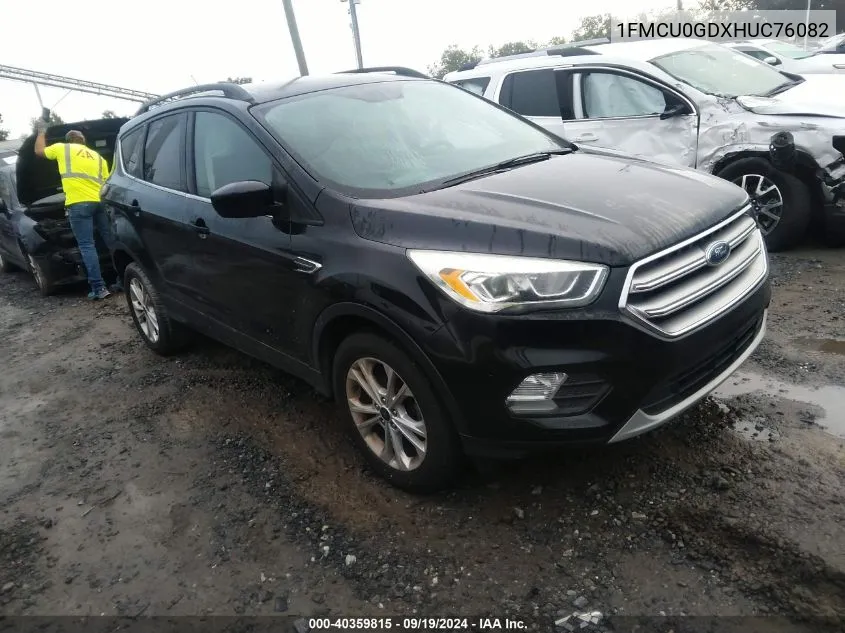 1FMCU0GDXHUC76082 2017 Ford Escape Se