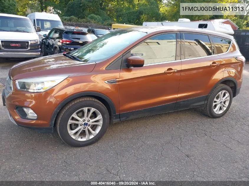 1FMCU0GD5HUA11313 2017 Ford Escape