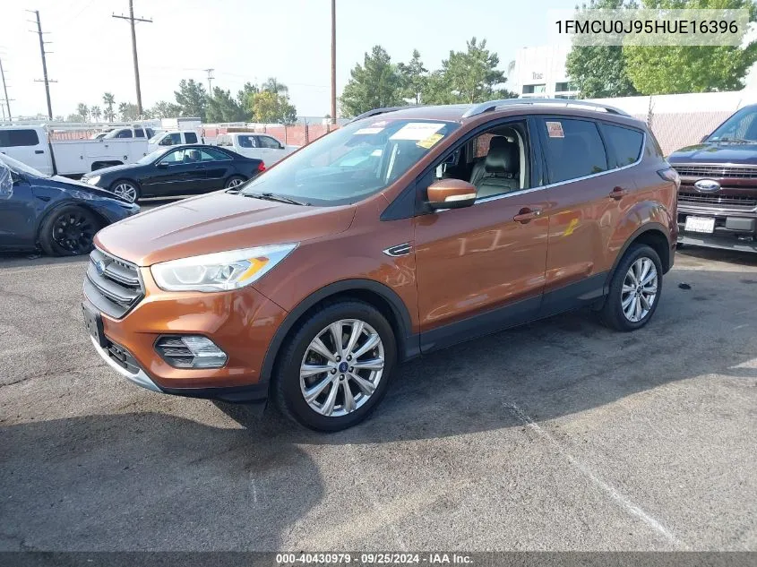 1FMCU0J95HUE16396 2017 Ford Escape Titanium