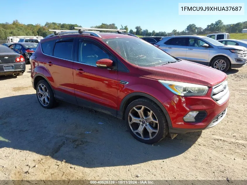 1FMCU9J9XHUA37687 2017 Ford Escape Titanium