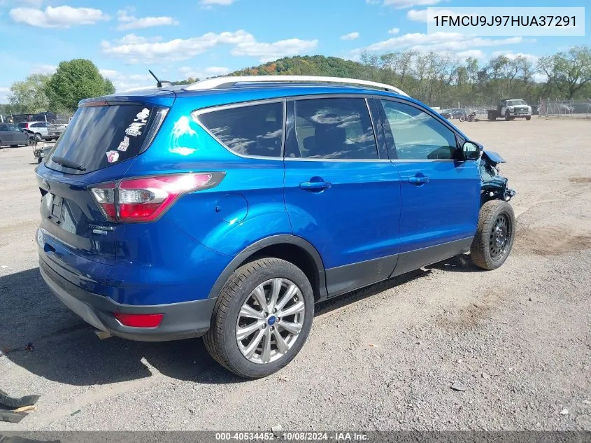 2017 Ford Escape Titanium VIN: 1FMCU9J97HUA37291 Lot: 40534452