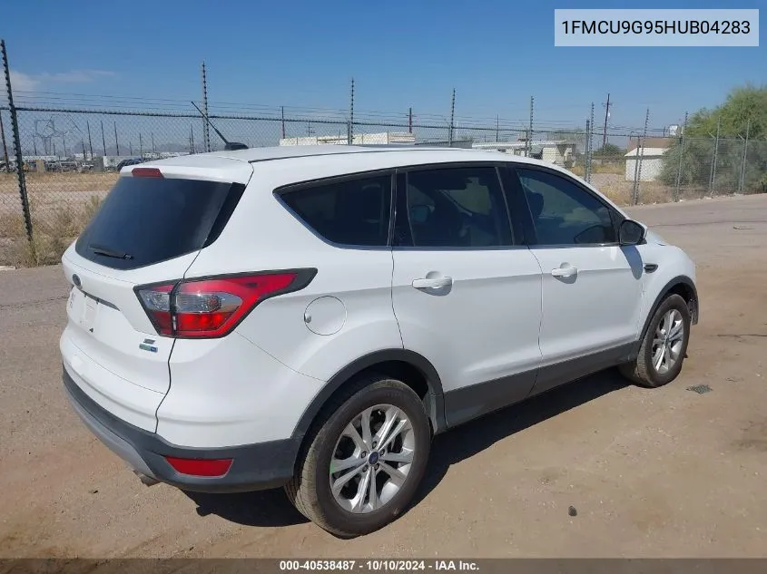 2017 Ford Escape Se VIN: 1FMCU9G95HUB04283 Lot: 40538487