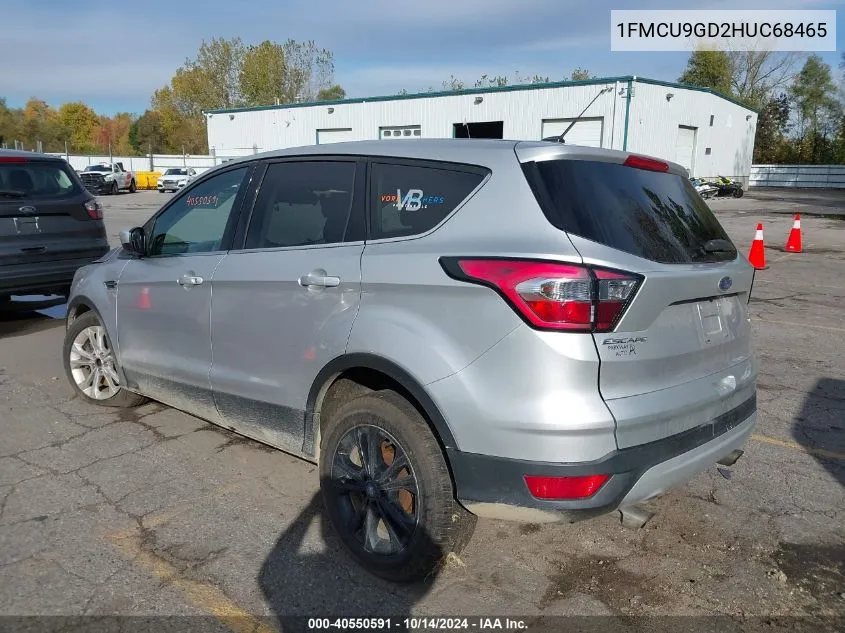 2017 Ford Escape Se VIN: 1FMCU9GD2HUC68465 Lot: 40550591