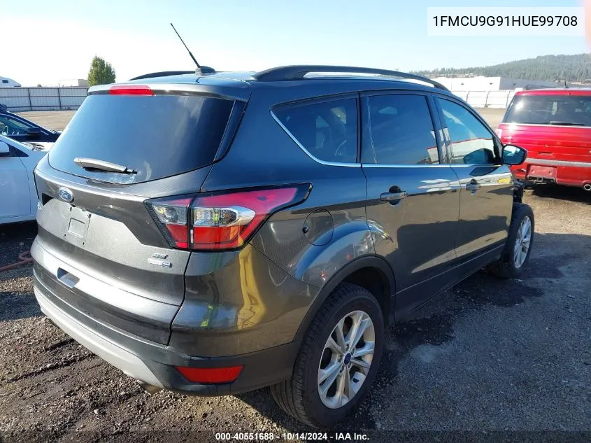 2017 Ford Escape Se VIN: 1FMCU9G91HUE99708 Lot: 40551688