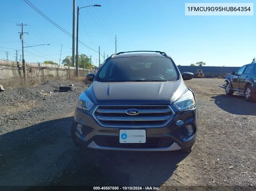 2017 Ford Escape Se VIN: 1FMCU9G95HUB64354 Lot: 40557850