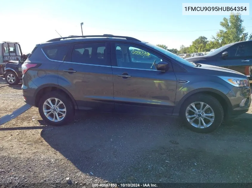 2017 Ford Escape Se VIN: 1FMCU9G95HUB64354 Lot: 40557850