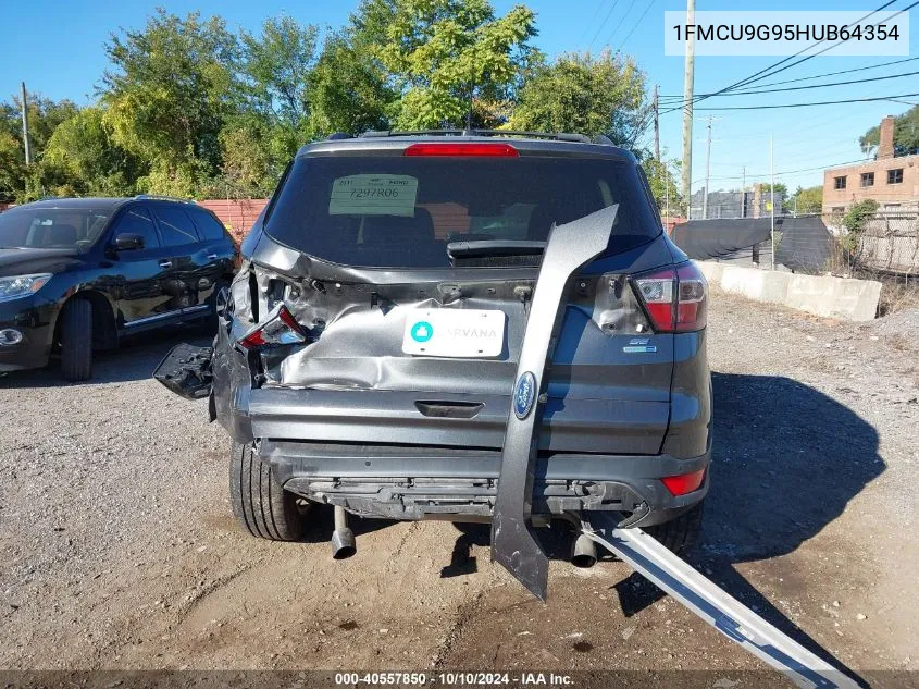 2017 Ford Escape Se VIN: 1FMCU9G95HUB64354 Lot: 40557850