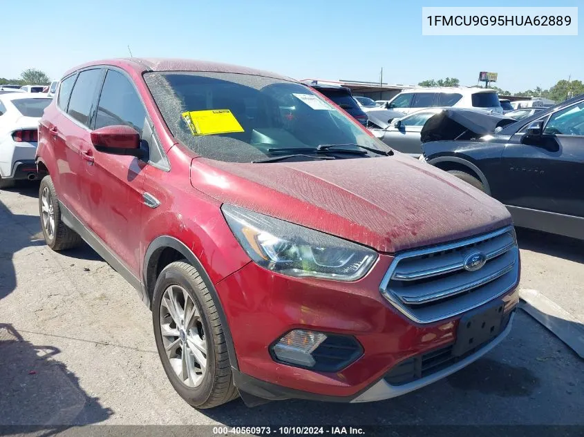 2017 Ford Escape Se VIN: 1FMCU9G95HUA62889 Lot: 40560973