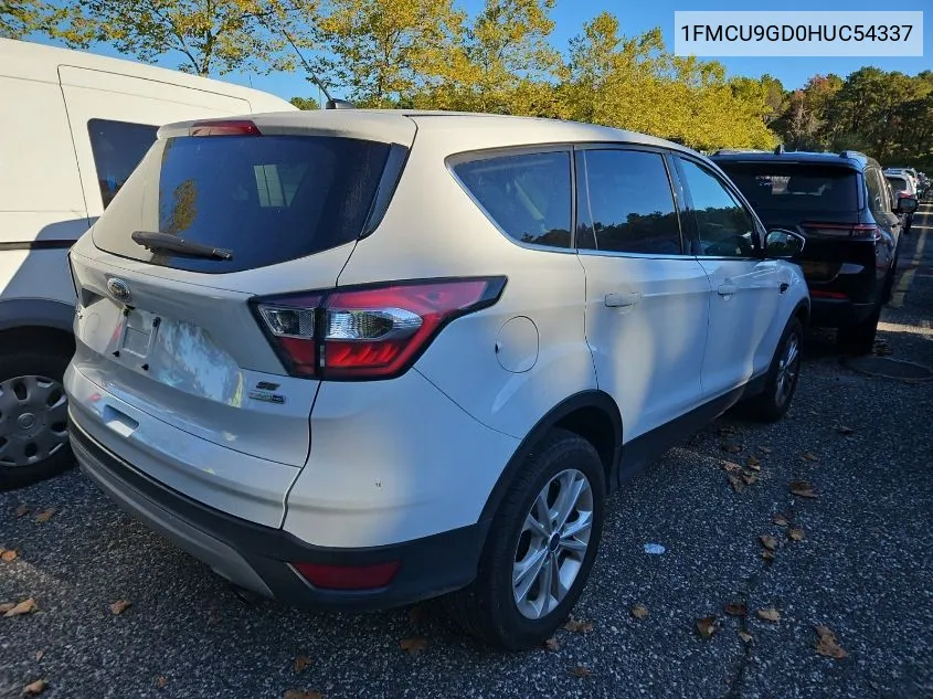 1FMCU9GD0HUC54337 2017 Ford Escape Se