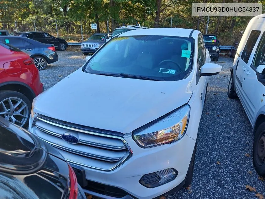 1FMCU9GD0HUC54337 2017 Ford Escape Se